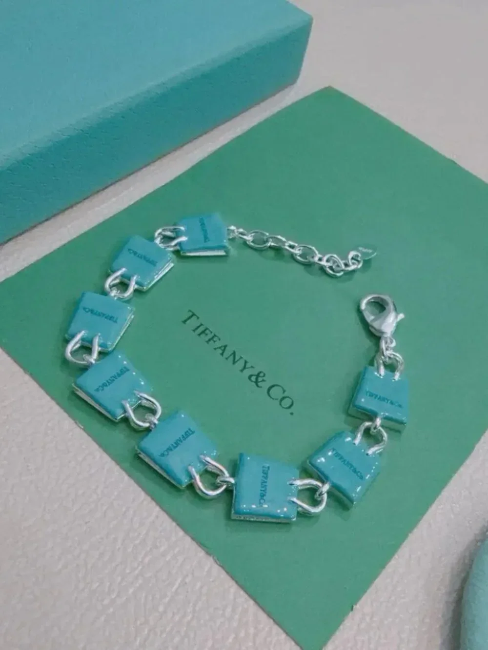 Tiffany & Co. Blue Clasp Bracelet